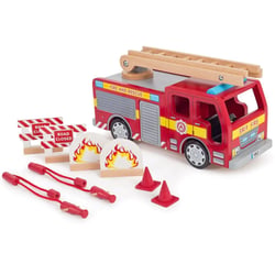 Camion de pompiers et accessoires - Bigjigs Toys