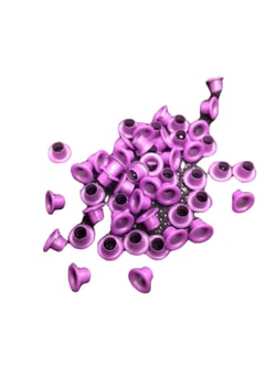 50 Oeillets 1/8" violet