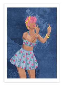 Affiche 50 x 70 cm -  Not your girl - Raissa Oltmanns