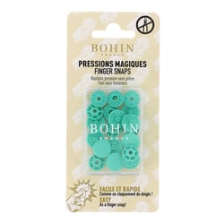 Pressions magiques - Boutons pression sans pince ø 13 mm - Vert