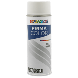 Spray de peinture acrylique - Blanc - RAL 9010 - Brillant - Tous supports - Prima Color - 400ml