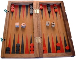 Jeu backgammon et Dames XL