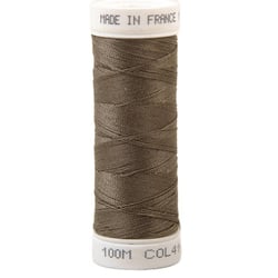 Fil à coudre polyester 100m made in France - Vert Kaki Clair 414