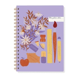 Carnet de notes à spirale Bouquet d'amour - A5 - 160 pages - Hirondelles & Cie