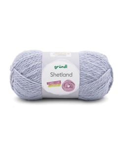 Pelote de laine à tricoter SHETLAND - 100GR - GRUNDL 03 Bleu