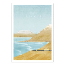 Affiche 30x40 cm - Visit Iceland - Henry Rivers