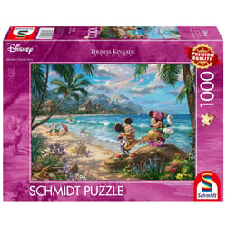 Puzzle Mickey et Minnie à Hawaï 1000 pcs - Schmidt Spiele