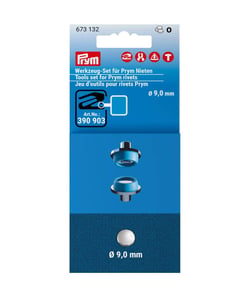 Jeu d’outils Prym pour rivets Ø 9 mm – Accessoire pour Vario Creative Tool Bleu