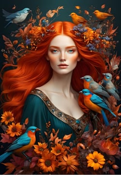 Puzzle 1000 pièces - Flora - Soul of Nature Collection - Bluebird Puzzle