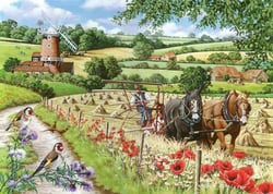 Puzzle 500 pièces - Pièces XXL - Windmill Lane - HOP - House of Puzzles