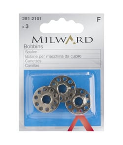 Lot de 3 Canettes universelle 15K machine a coudre - Milward Gris