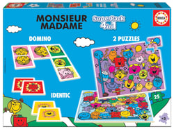 Puzzle Educa Superpack Monsieur Madame