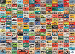 Puzzle 1000 pièces - Volkswagen Minibus - Eurographics