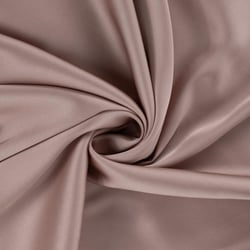 Tissu Viscose   Olivia touché Satin uni  Vieux rose