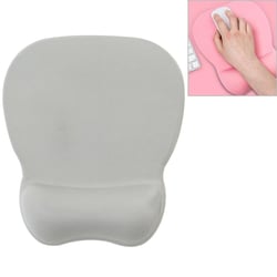 Tapis De Souris Confortable En Mousse Mémoire Avec Base Antidérapante Rose Gris YONIS