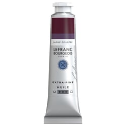 Peinture à l'huile - Extra-fine - Laque pourpre - 349 - Lefranc Bourgeois - 40ml