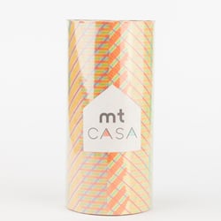 Masking tape MT CASA - Stripe checked red - Largeur 100mm - 10 m x 100mm