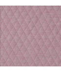 Tissu jersey matelassé losange de 140 cm de largeur Rose vendu par 50 cm