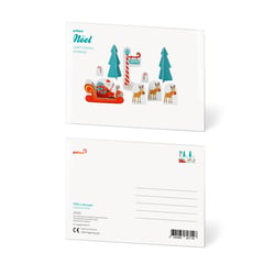 CARTE POSTALE DU PÈRE NOËL