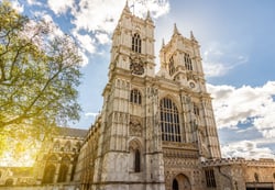 Puzzle 1000 pièces - Abbaye de Westminster au Printemps - Alipson Puzzle