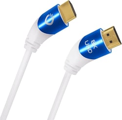 Oehlbach Shape Magic UHD 40 Blanc (3 m)