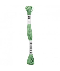 Fil à broder mouliné Uni - Rico Design 165 Vert