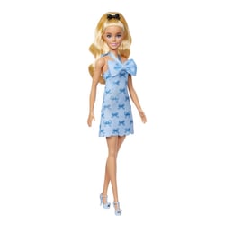 Barbie Fashionistas   Poupee Robe Dos Nu Bleu Layette