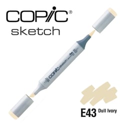Copic - Marqueur à l'alcool Copic Sketch E43 Dull Ivory