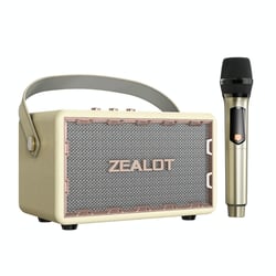 Enceinte Bluetooth Portable Puissante Avec Micro Et Longue Autonomie 60W Blanc YONIS