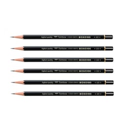 Crayon graphite TOMBOW - MONO 100 - Lot de 6 - Dureté 2H