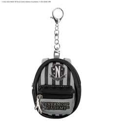 Porte-clés Pochette Noir Académie Nevermore - Mercredi