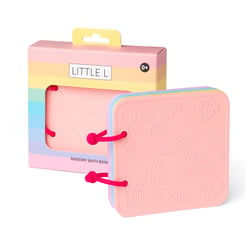Livre de bain en silicone rose - Little L