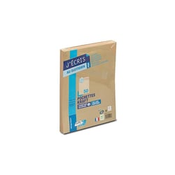 Enveloppes - Kraft - C4 - 229x324mm - Auto adhésive - Lot de 50 - Courrier - GPV