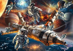 Puzzle 1000 pièces - Magie des Galaxies : En Apesanteur dans l'Espace - Schmidt Spiele