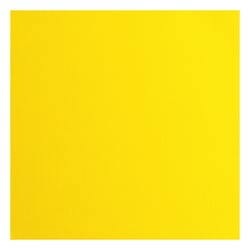 Papier cartonné texturé Florence - 20 feuilles - Jaune citron - 30,5 x 30,5 cm - 216 g/m²