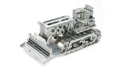 B-dozer - Maquette Métal  3D "Time for machine "