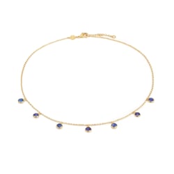 Collier Gemia en pierres Lapis-lazuli - Sloya