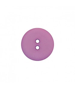 Carte de 2 boutons Polyester Parme 25mm - Union Knopf Violet