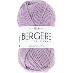 Pelote de laine - Lilas - 50% Laine mérinos 50% acrylique - Bergère de France - Image