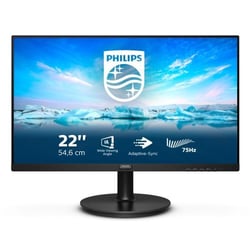 Écran PC Philips - 21.5 pouces - 1920 x 1080 pixels - 75 Hz - Dalle VA