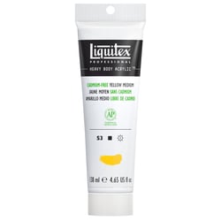 Peinture Acrylique en tube jaune moyen sans cadmium 138ml - Liquitex Heavy Body