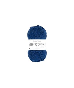 Pelote Ecoton Tweed - Bergère de France Bleu dur