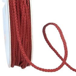 Bobine 30m cordelière polyester 2mm bourgogne