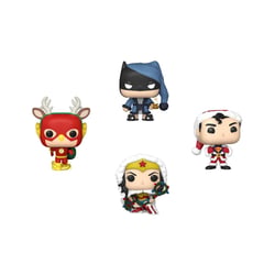 DC Comics Holiday 2022 - Pack 4 figurines Pocket POP! Vinyl Tree Holiday Box 4 cm