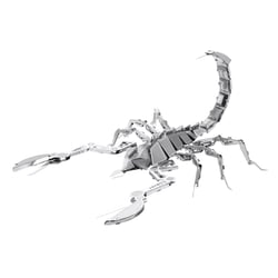 Insectes - Scorpion - Maquette 3D en métal avec 1 feuille