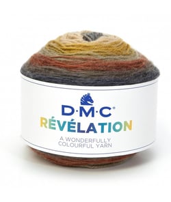 Pelote de laine REVELATION pour étoles - DMC Wonder 205 Jaune