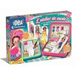 L'atelier de mode - idea clementoni - 52766 - studio lumineux, stylisme