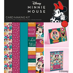Kit pour cartes Disney - Mickey & Minnie - Feuilles, cartes & enveloppes - Creative Expressions