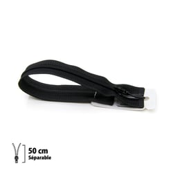 Fermeture éclair Z45 - Séparable 4mm - 50 cm