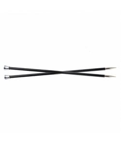 Aiguilles à tricoter Karbonz 25 cm N° 5,5 - Knitpro Noir
